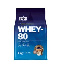 Star Nutrition Whey-80 Myseprotein 1 kg