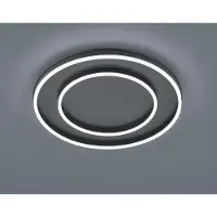HELESTRA Sona LED-taklampe, svart, Ø 59 cm