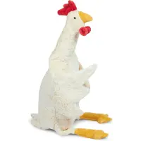 Senger Naturwelt Varmepute - Stor - Høne - 67 cm - Hvit - - OneSize - Kosedyr