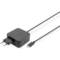 Digitus - Strømadapter - AC 100-240 V - 65 watt - svart
