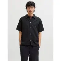 Jack & Jones Montauk Wavy Texture Kortarmet Skjorte