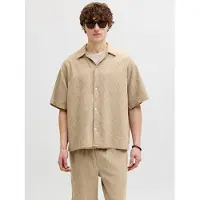 Jack & Jones Montauk Wavy Texture Kortarmet Skjorte
