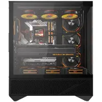 Darkflash DY460 PC-kabinett (svart) + 4 ARGB-vifter