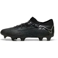 Puma FUTURE 7 ULTIMATE Low FG/AG Football Boots Unisex, Shoes, Black/Silver, 45