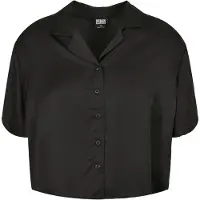 Urban Classics Viscose Satin Resort Kortarmet Skjorte