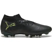 Puma FUTURE 8 PRO FG/AG Football Boots Unisex, Shoes, Black/Fizzy Light/Green Terrain, 40.5