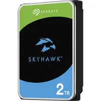 Seagate SkyHawk ST2000VX017 - Harddisk - 2 TB - intern - 3.5 - SATA 6Gb/s - buffer: 256 MB - med 3-års Rescue Data Recovery