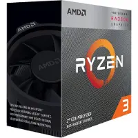 AMD Ryzen 3 3200G - 3.6 GHz - 4 kjerner - 4 tråder - 4 MB cache - Socket AM4 - Boks