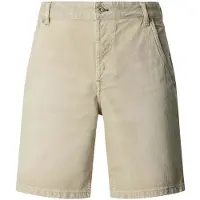 Pepe Jeans for man. PM8000041 Loose Tapered Shorts Helix beige (34), Casual, Cotton
