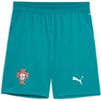 Puma Portugal 2026 Shorts Men, Football, Green Lagoon/White, M