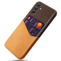 Mtp Products Samsung Galaxy A35 KSQ Deksel med Kort Lomme - Oransje