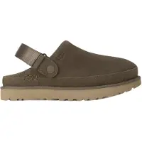 Ugg for woman. 1138252 Goldenstar leather clogs khaki green (40), Flat, None, Casual