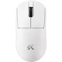MCHOSE A7 V2 Ultra Lightweight Wireless - Gaming mus - Optisk - 6 - Hvit