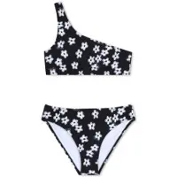 Marc Jacobs for girl. W60758 Black floral bikini (12Y= 150cm), Beachwear, Polyamide, children's fashion