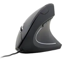 Gembird Ergonomic 6-button wired optical mouse - Vertical mouse - Optisk - 6 knapper - Svart
