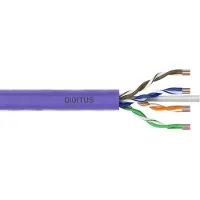 Digitus Professional Installation Cable - Samlet kabel - 305 m - UTP - simpleks - CAT 6 - fiolett, RAL 4005