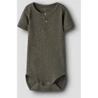 Name it Body k/e - Noos - NbmKab - Bungee Snor/Melange - - 74 - Kortermet body