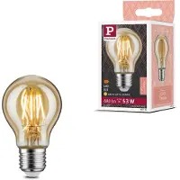Paulmann LED-pære E27 6,5 W 2 500 K gull