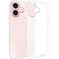 Mtp Products iPhone 16 Antiskli TPU-deksel - Gjennomsiktig