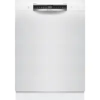 Bosch Series 6 SMU6ZCW10S Oppvaskmaskin for underbenk med PerfectDry/Zeolith - Hvit