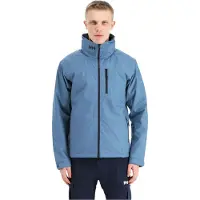Helly Hansen for man. 34442 Blue Crew Hooded Midlayer 2.0 sailing jacket (S), Casual, Polyester, Outdoor, Navy