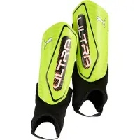 Puma Leggbeskyttere - Ultra Light Ankel - Lime Klem - - L - Large - Leggbeskyttere