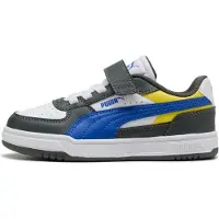 Puma Caven III Block Sneakers Kids, Shop, Shadow Gray/Royal Sapphire/White, 35