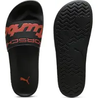 Puma Porsche Legacy Leadcat 2.0 Slides Unisex, Shoes, Black/Amarena, 44.5