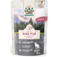 Wildes Land Cat 12 x 100 g - Okse PUR med tistelolje