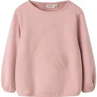 Lil´ Atelier Lil' Atelier Genser - NmfOmads - Misty Rose m. Kirsebær - - 4 år (104) - Genser
