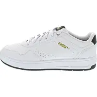Puma Court Classic Sneakers Unisex, Shoes, White/Black/Gold, 42