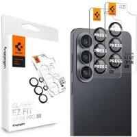 Spigen GLAS.tR EZ Fit Optik Pro HD, Samsung, Galaxy S26, Svart, 2 stykker