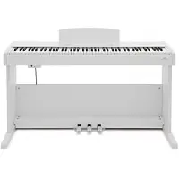 Gear4Music VISIONKEY-500 Digitalpiano fra Matt Hvit