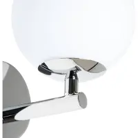 Arcchio Maviris LED-vegglampe til bad, kule, glass