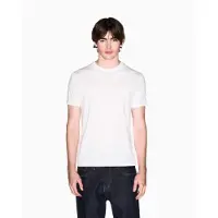 Armani Exchange for man. XM002467AF10356U0009 Slim-fit T-shirt Off white (XXL), Casual, Cotton, Short sleeve