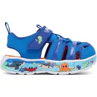 SKECHERS Sandaler - Play Scene Splash - Blå - - 24 - Sandals