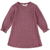 Joha Kjole I/e - Ull/Silke - Rib - Lyng - - 70 - Kjole