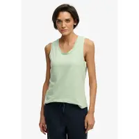 Superdry Scoop Neck Ermeløs T-skjorte