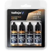 Vallejo 77.252 True Metallic Metal - Imperial Gold - malingsett