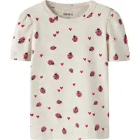 Name It Mini T-skjorte - NmfHaline - Peyote Melange - - 5 år (110) - T-skjorte