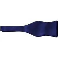 Suitable Snøre Silke Navy Mørkeblå
