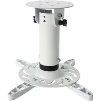 Techly - Brakett - for projektor - aluminium, stål - hvit - takmonterbar