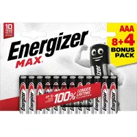 Energizer Max AAA batteri Alkali-mangan 1,5 V 12 stk