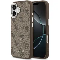 GUESS 4G Classic Logo MagSafe-etui for iPhone 17 - brun