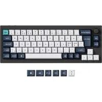Keychron Q2 MAX - Knob Wireless Tri-Mode QMK/VIA - Gateron Jupiter Brown - Gamingtastatur - Uten numpad - Nordisk - Svart