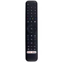 Mtp Products Erstatningsfjernkontroll for TCL Smart TV - RC716 CMI3-ekvivalent, Netflix- og YouTube-knapper