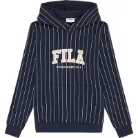 FILA Hettegenser - Rifredi - Black Iris/Egret Striped - - 15-16 år (170-176) - Hettegenser