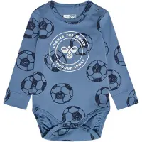 Hummel Body I/e - hmlBall - Coronet Blue - - 1 år (80) - Langermet Body