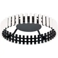 Orion Mansion LED-taklampe, svart og hvit Ø 43 cm