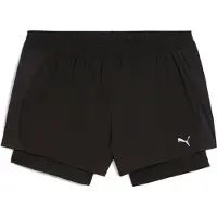 Puma VELOCITY 2in1 3" Running Shorts Women, Clothing, Black, 3XL